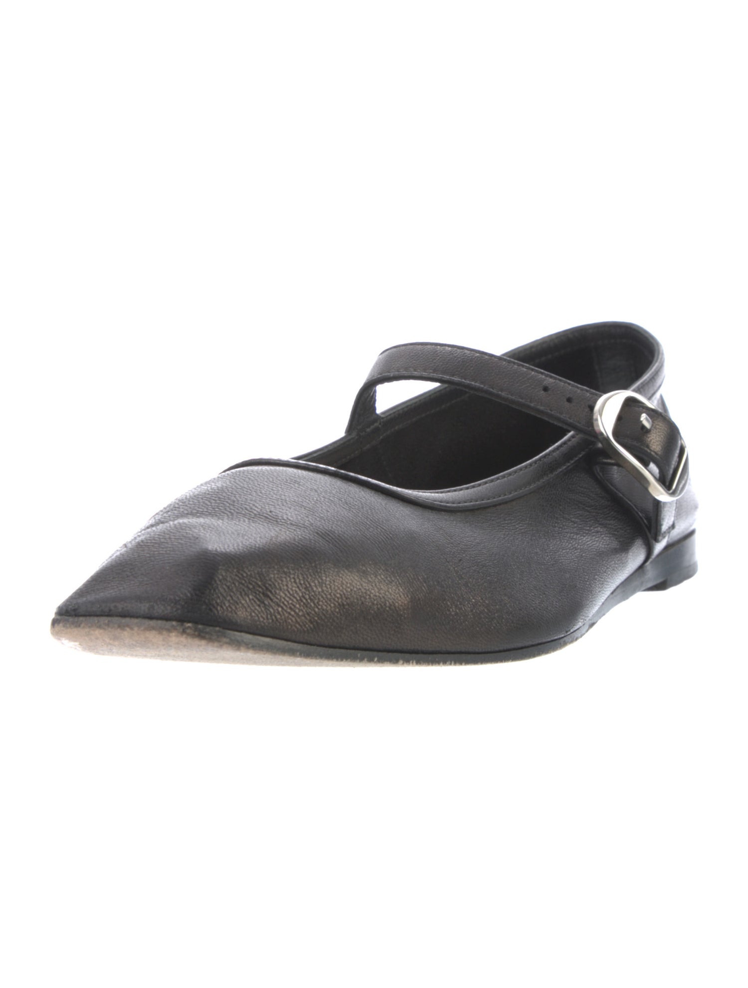 Le Monde Beryl Leather Mary Jane Flats