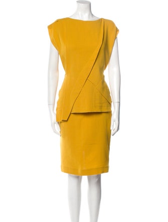Bergdorf Goodman Silk Knee-Length Dress