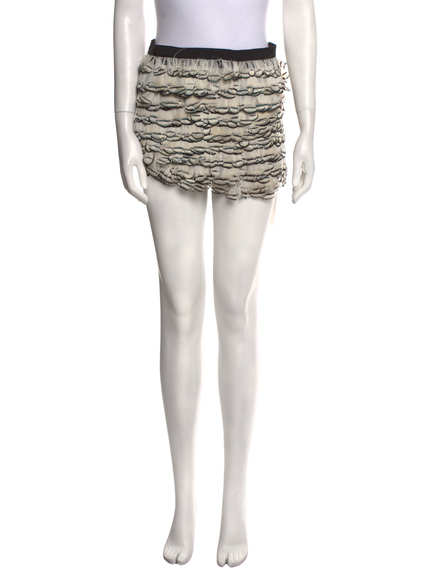 Bergdorf Goodman Printed Mini Skirt