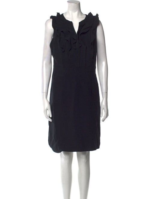 Bergdorf Goodman Silk Knee-Length Dress