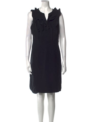Bergdorf Goodman Dresses Silk Knee-Length Dress M
