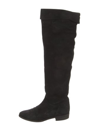 Bergdorf Goodman Suede Boots
