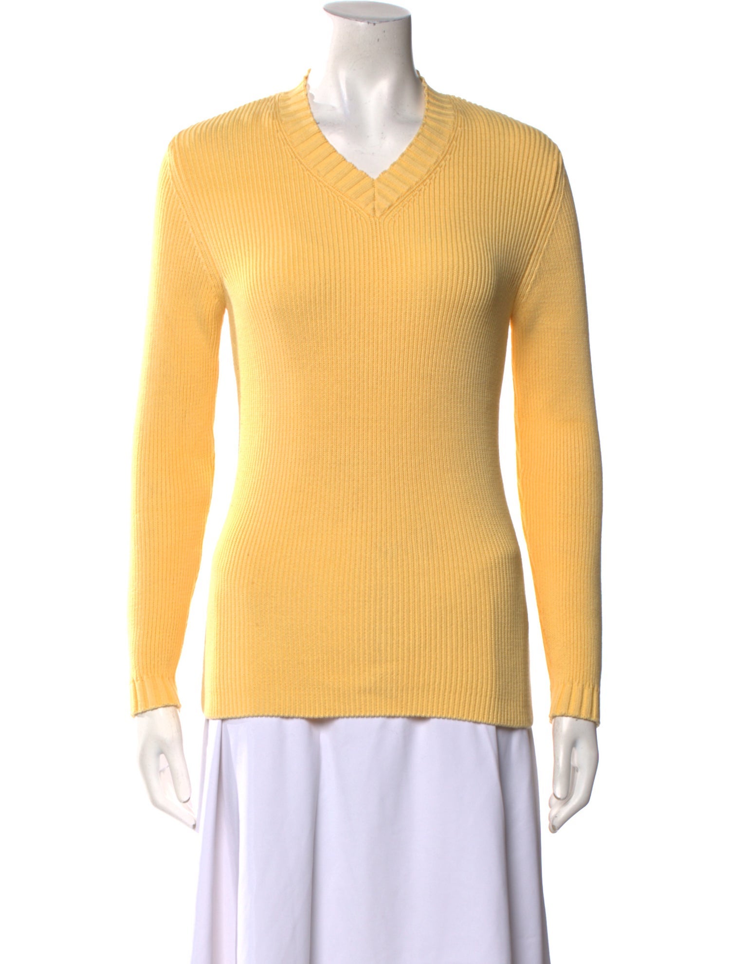 Bergdorf Goodman V-Neck Sweater