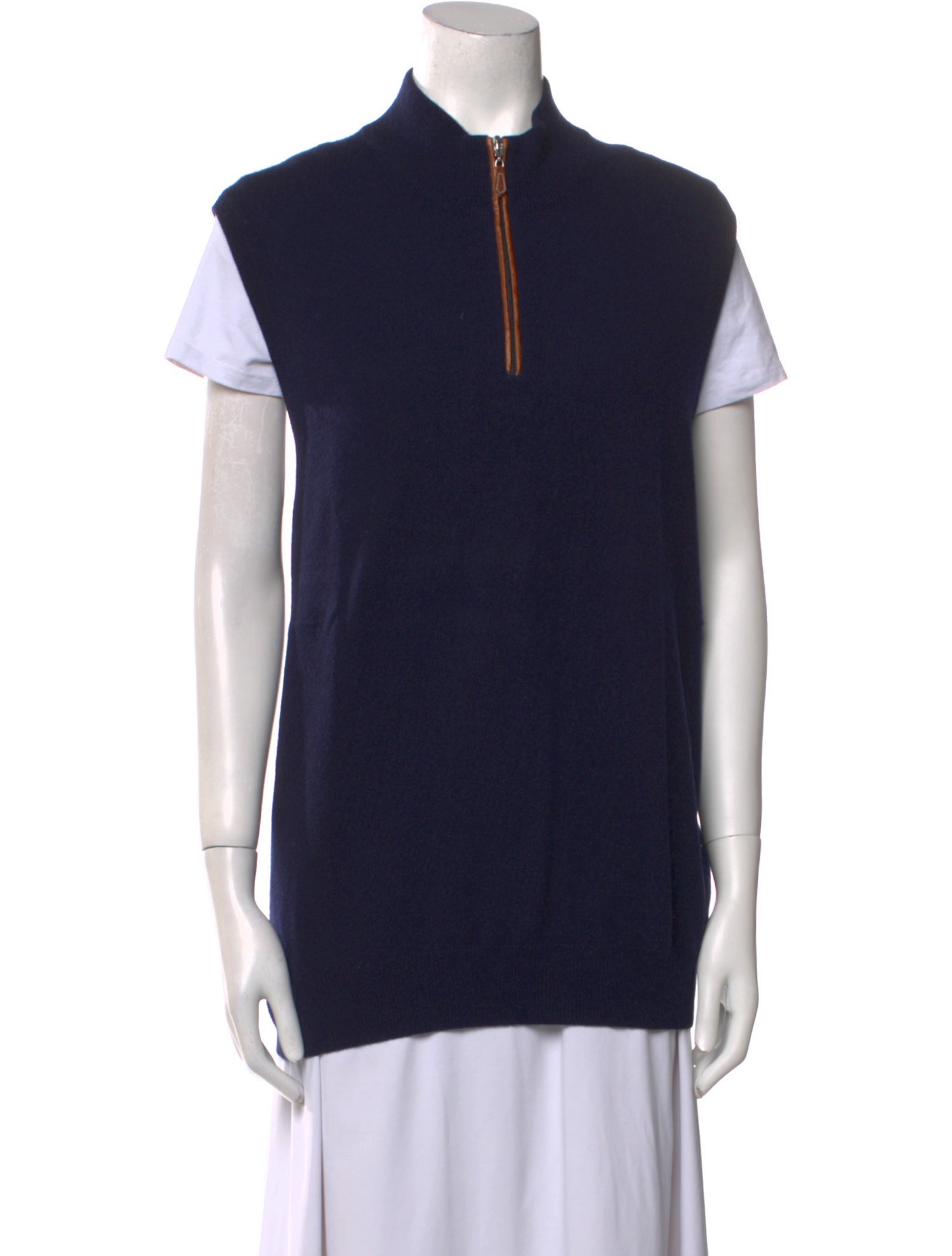 Bergdorf Goodman Cashmere Mock Neck Sweater