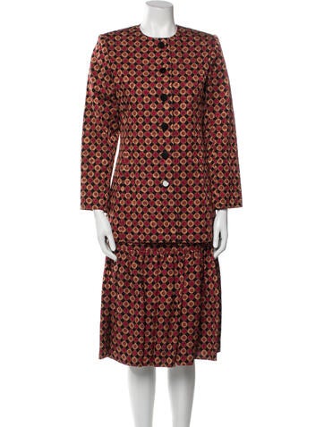 Bergdorf Goodman Suits and Sets Vintage Silk Skirt Suit M