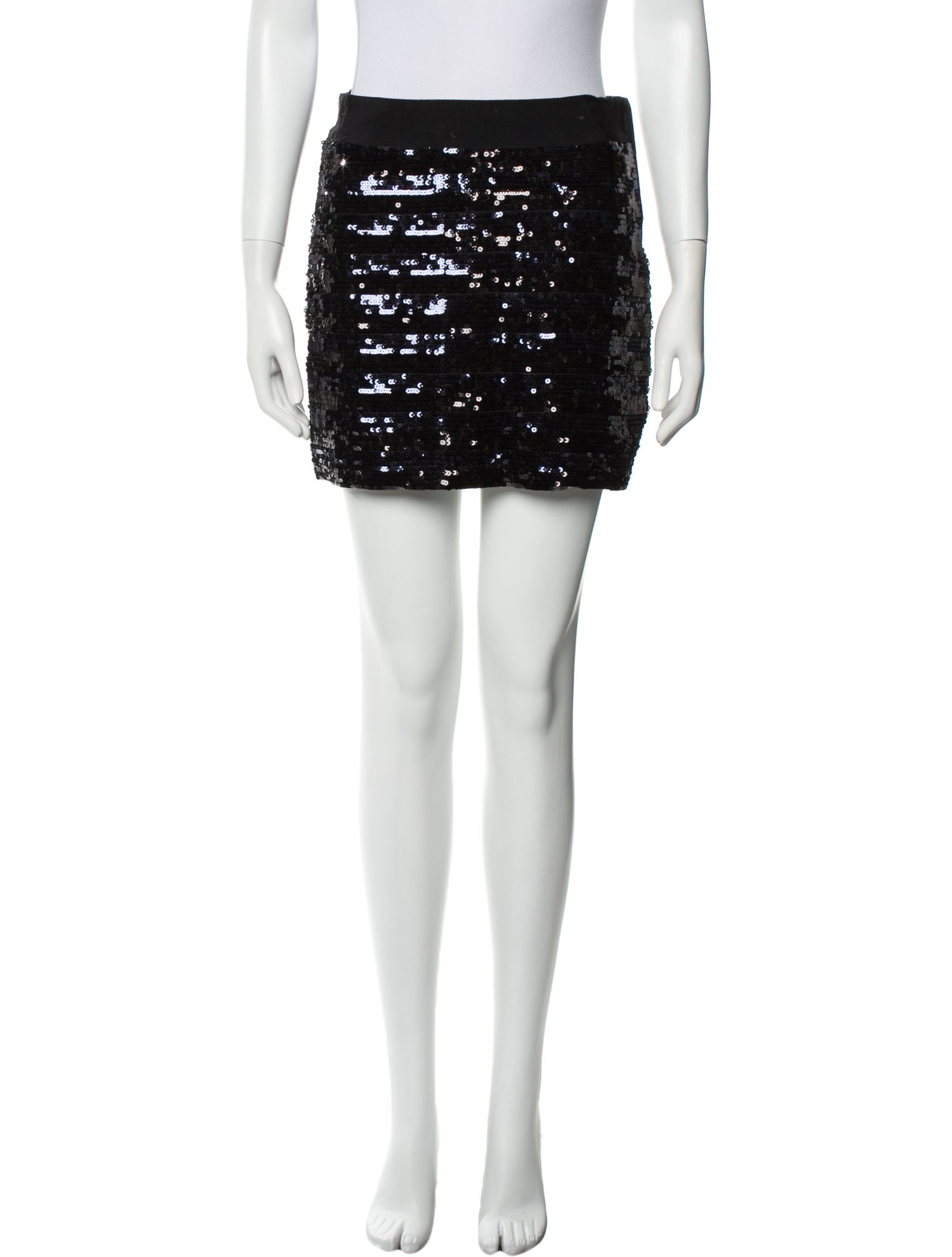 Bergdorf Goodman Nylon Mini Skirt