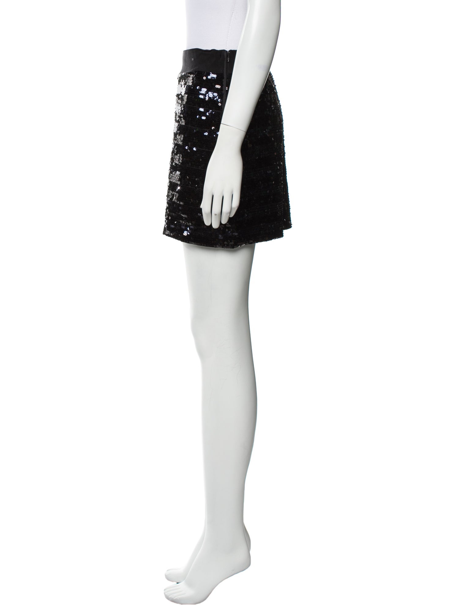 Bergdorf Goodman Nylon Mini Skirt