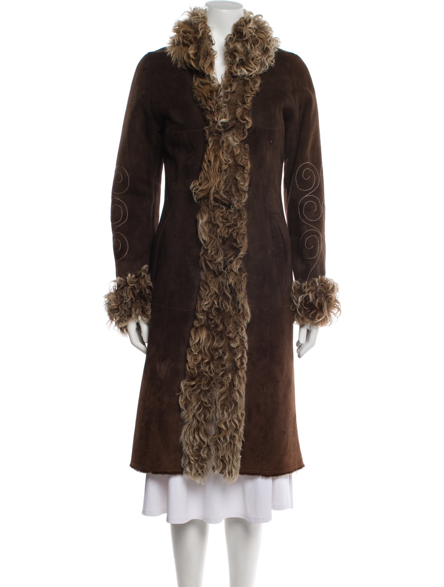 Turkis Tukku Shearling Fur Jacket