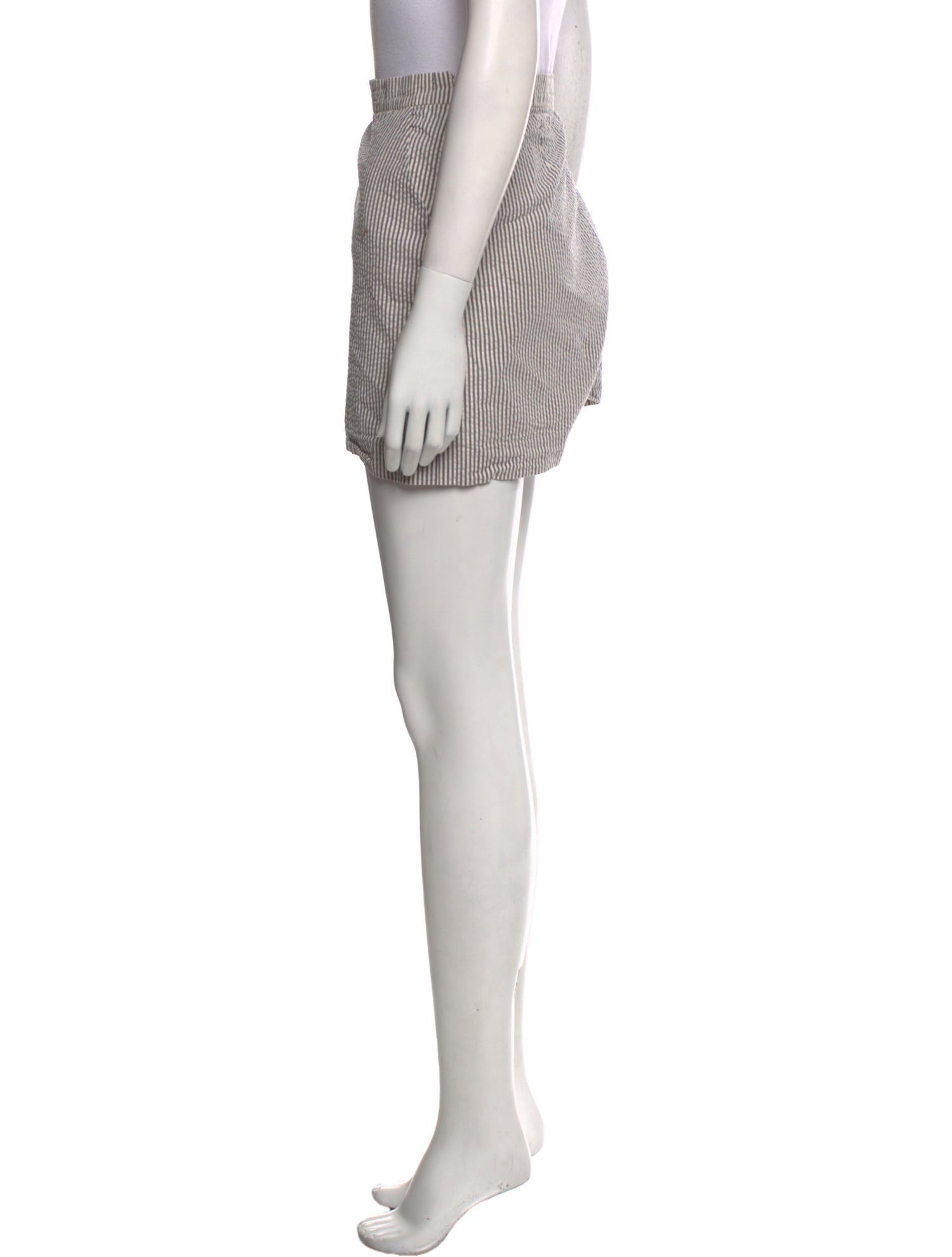 Bergdorf Goodman Striped Mini Skirt