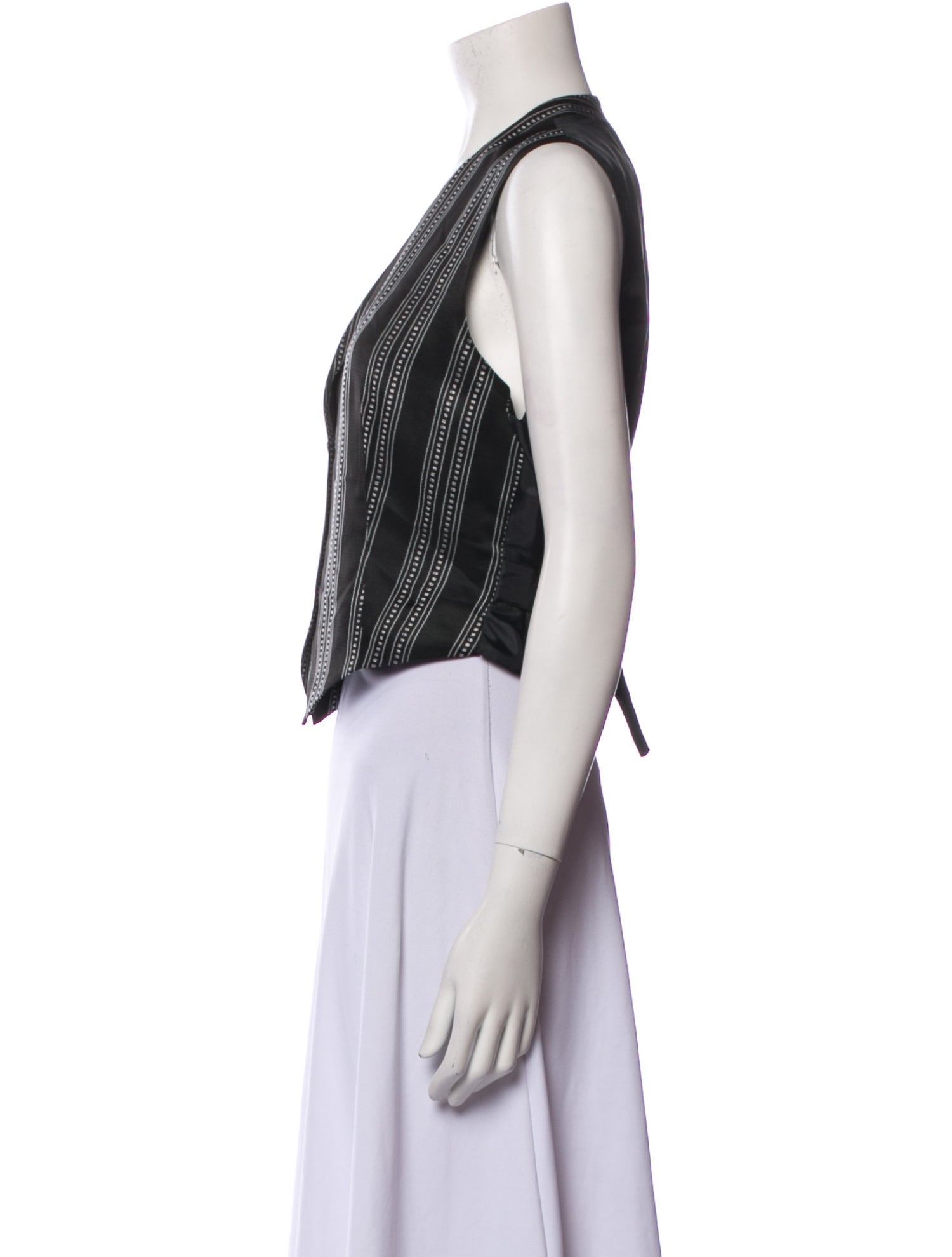 Bergdorf Goodman Striped Vest