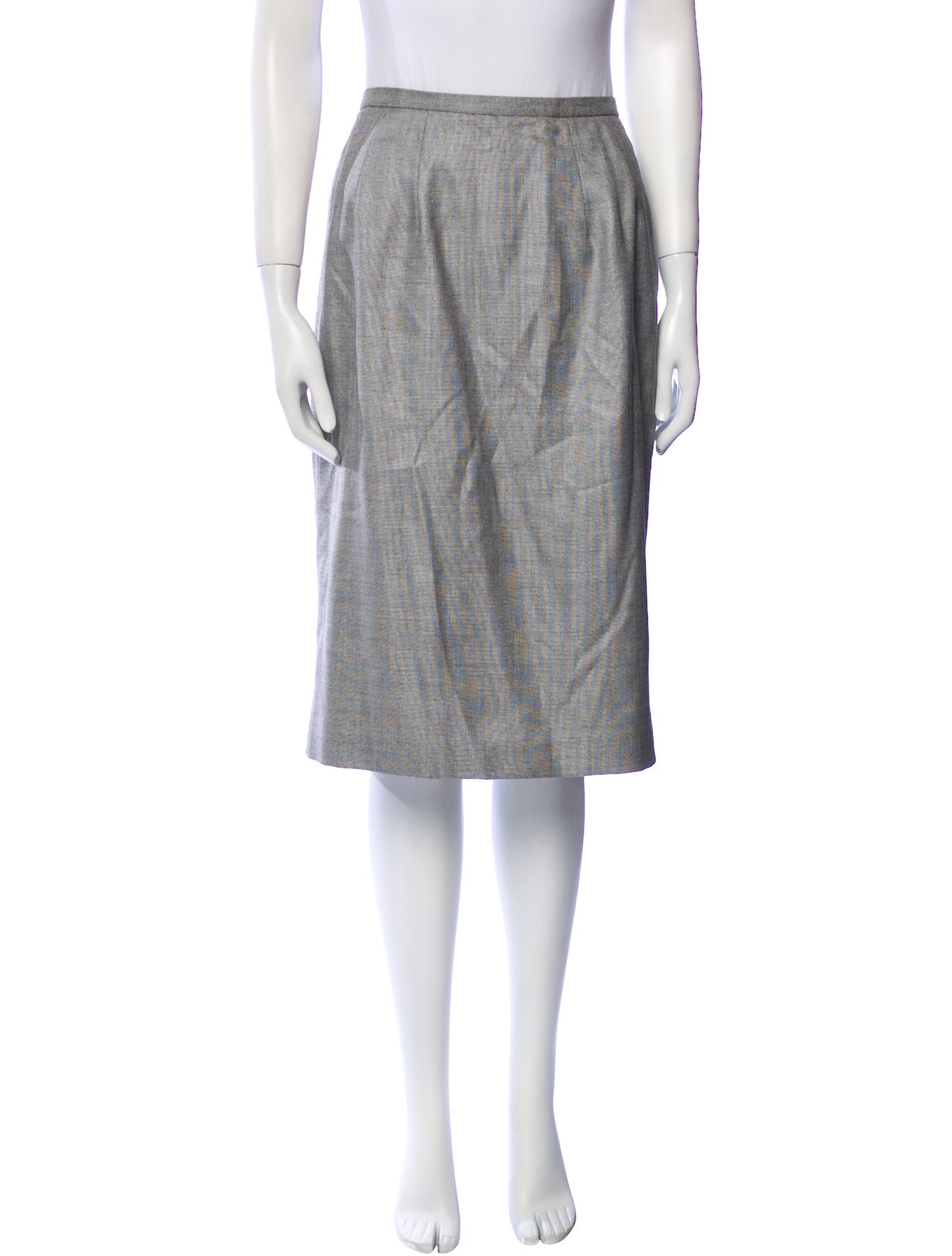 Bergdorf Goodman Silk Knee-Length Skirt