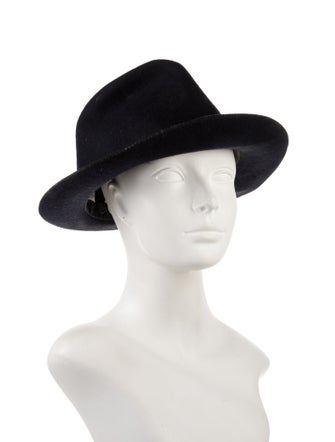Bergdorf Goodman suede hat