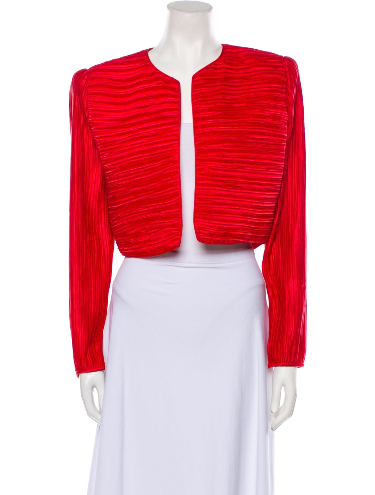 Bergdorf Goodman Striped Evening Jacket