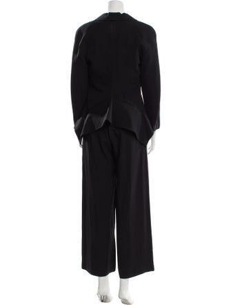 Bergdorf Goodman Virgin Wool Pant Set