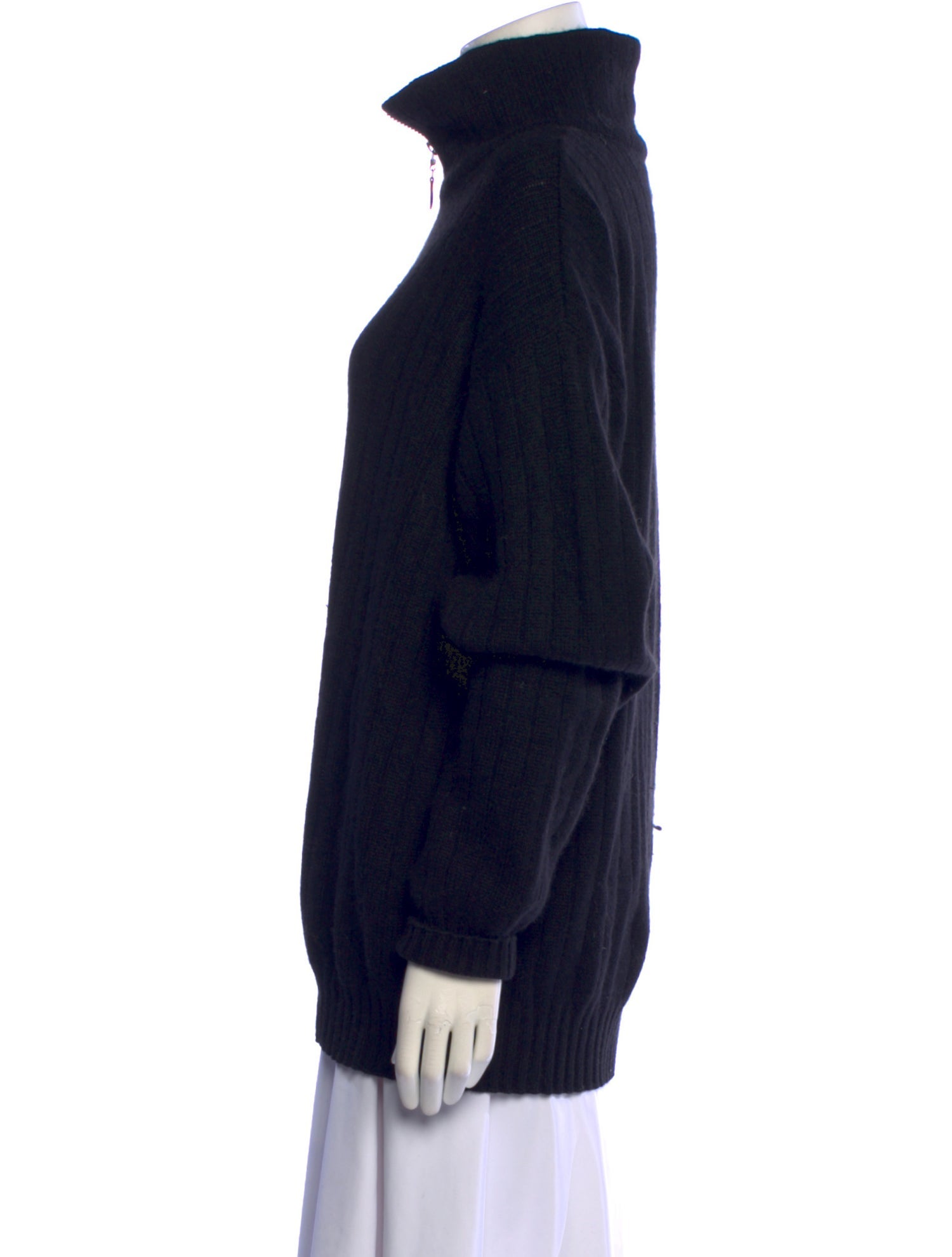 Bergdorf Goodman Cashmere Mock Neck Sweater