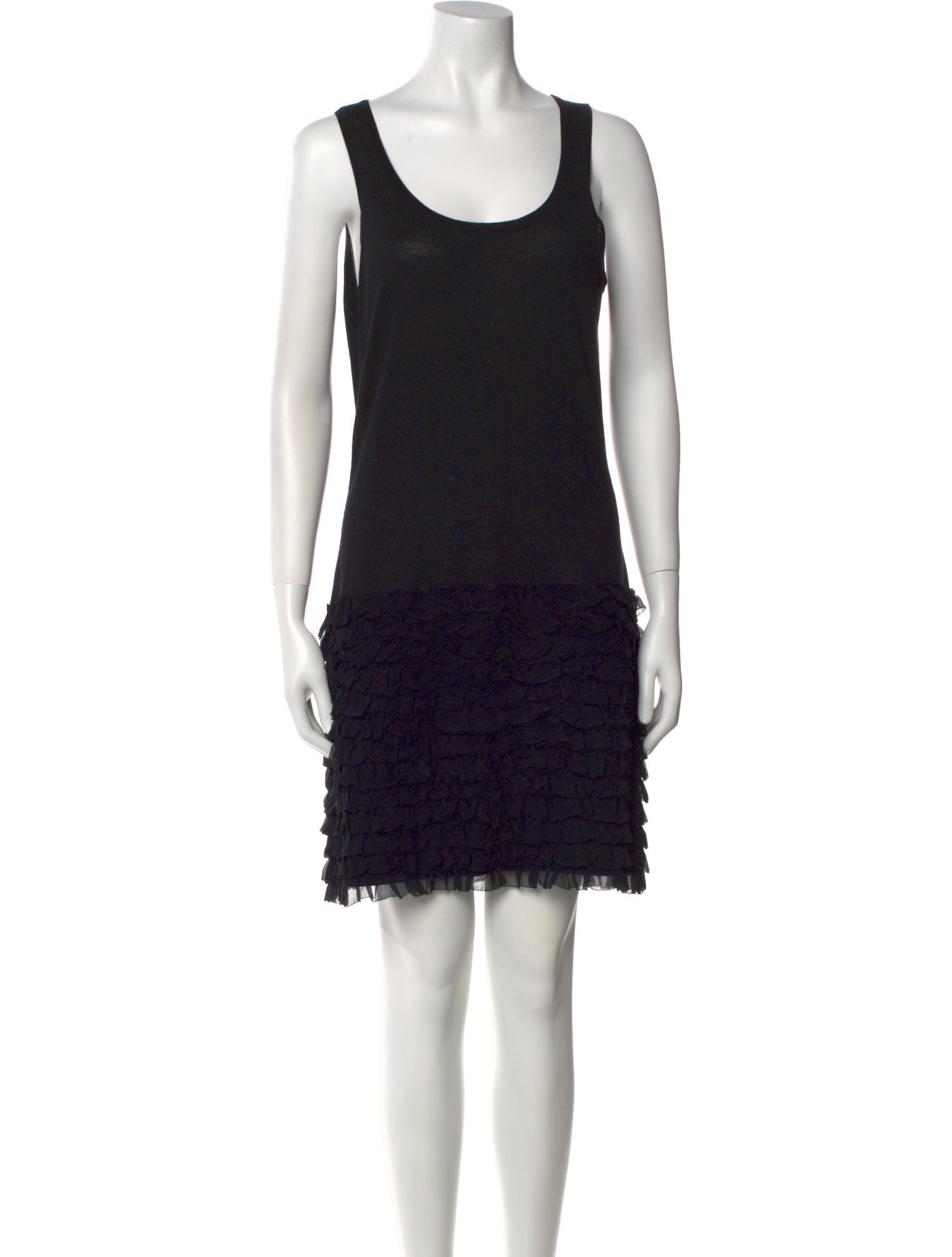 Bergdorf Goodman Wool Mini Dress