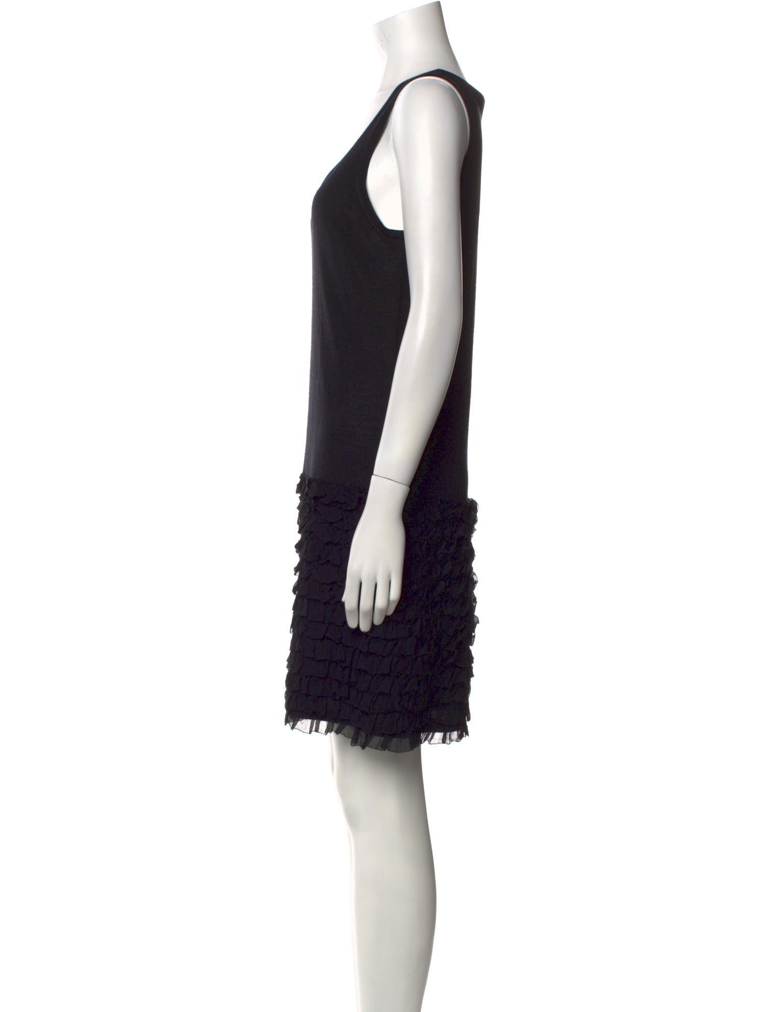 Bergdorf Goodman Wool Mini Dress