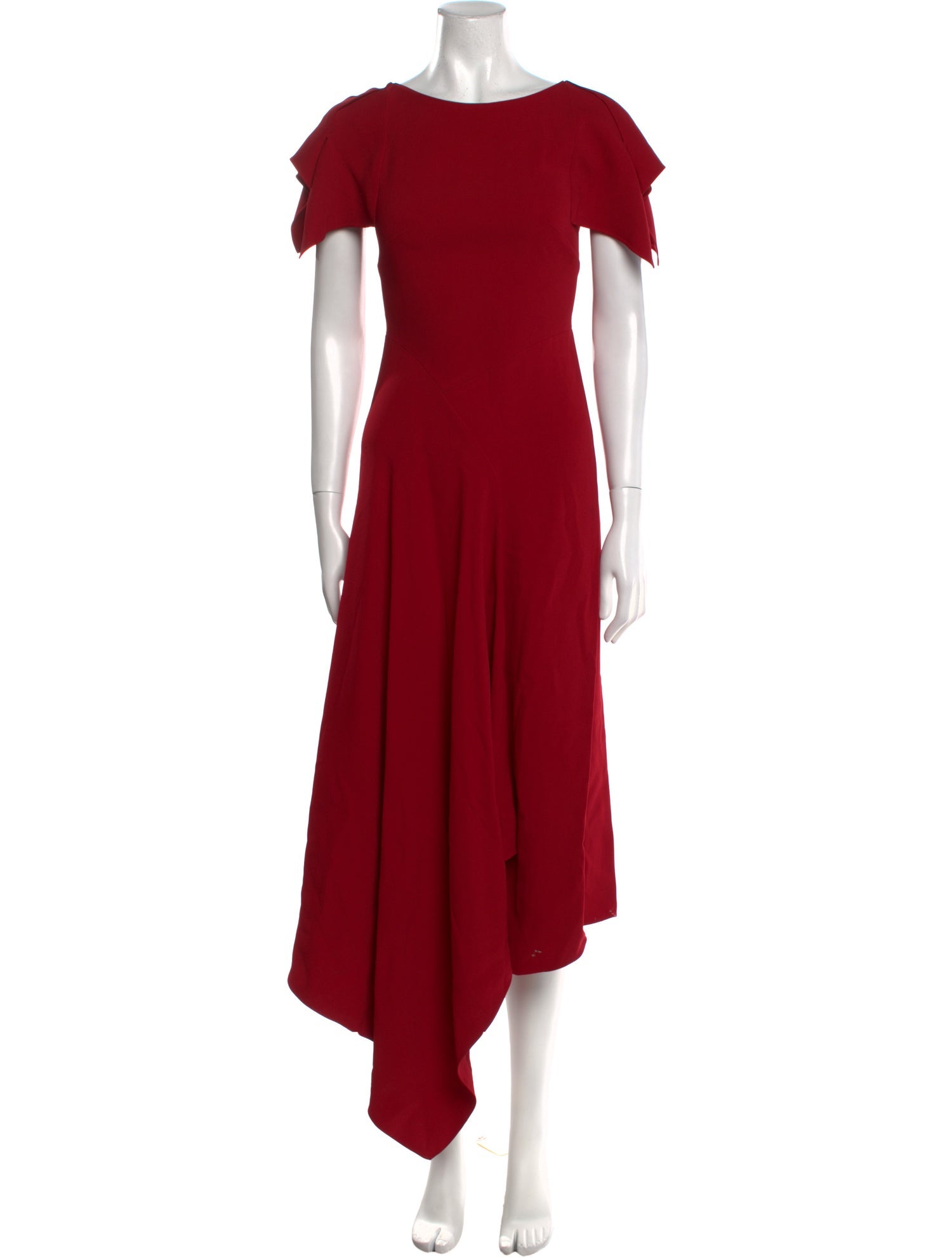 Bergdorf Goodman Crew Neck Long Dress