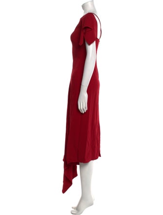 Bergdorf Goodman Crew Neck Long Dress