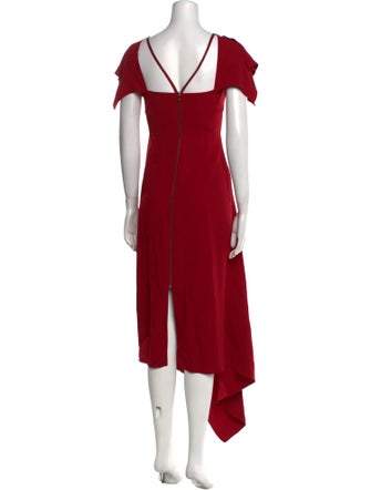 Bergdorf Goodman Crew Neck Long Dress