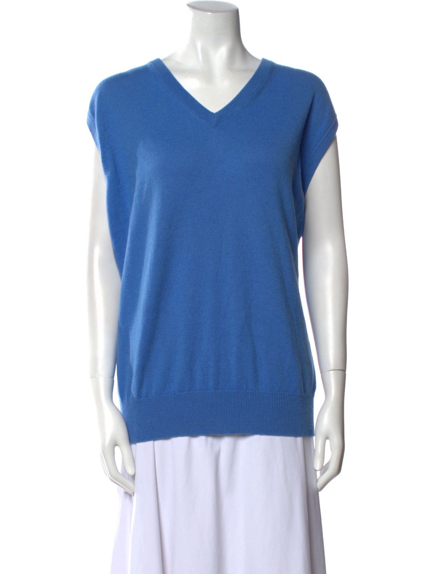 Bergdorf Goodman Cashmere V-Neck Sweater