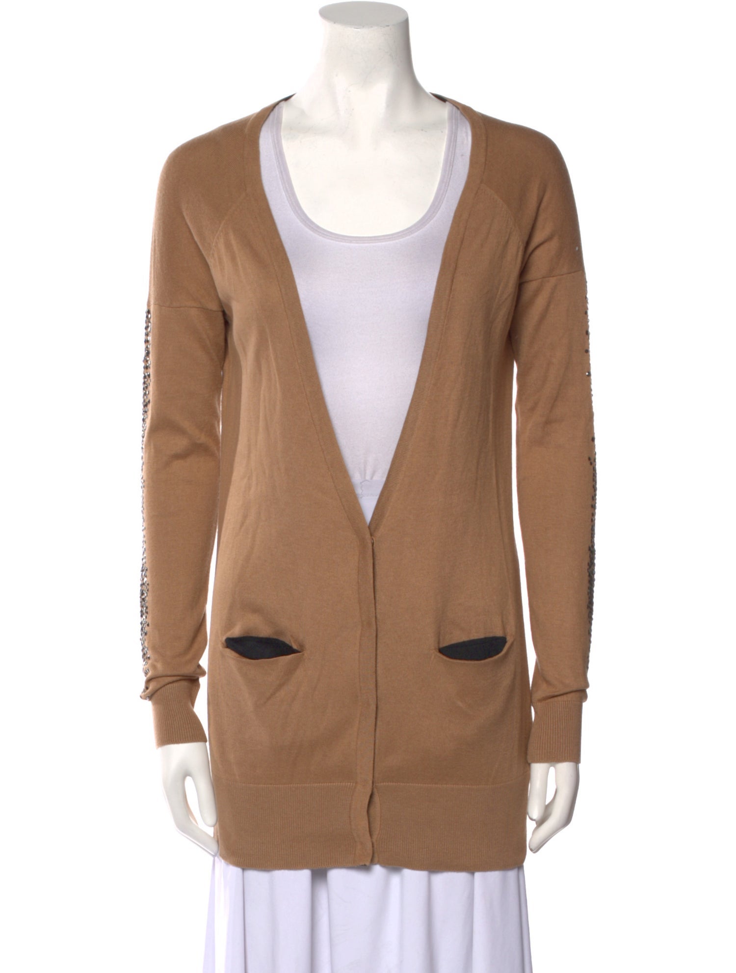 Bergdorf Goodman V-Neck Sweater