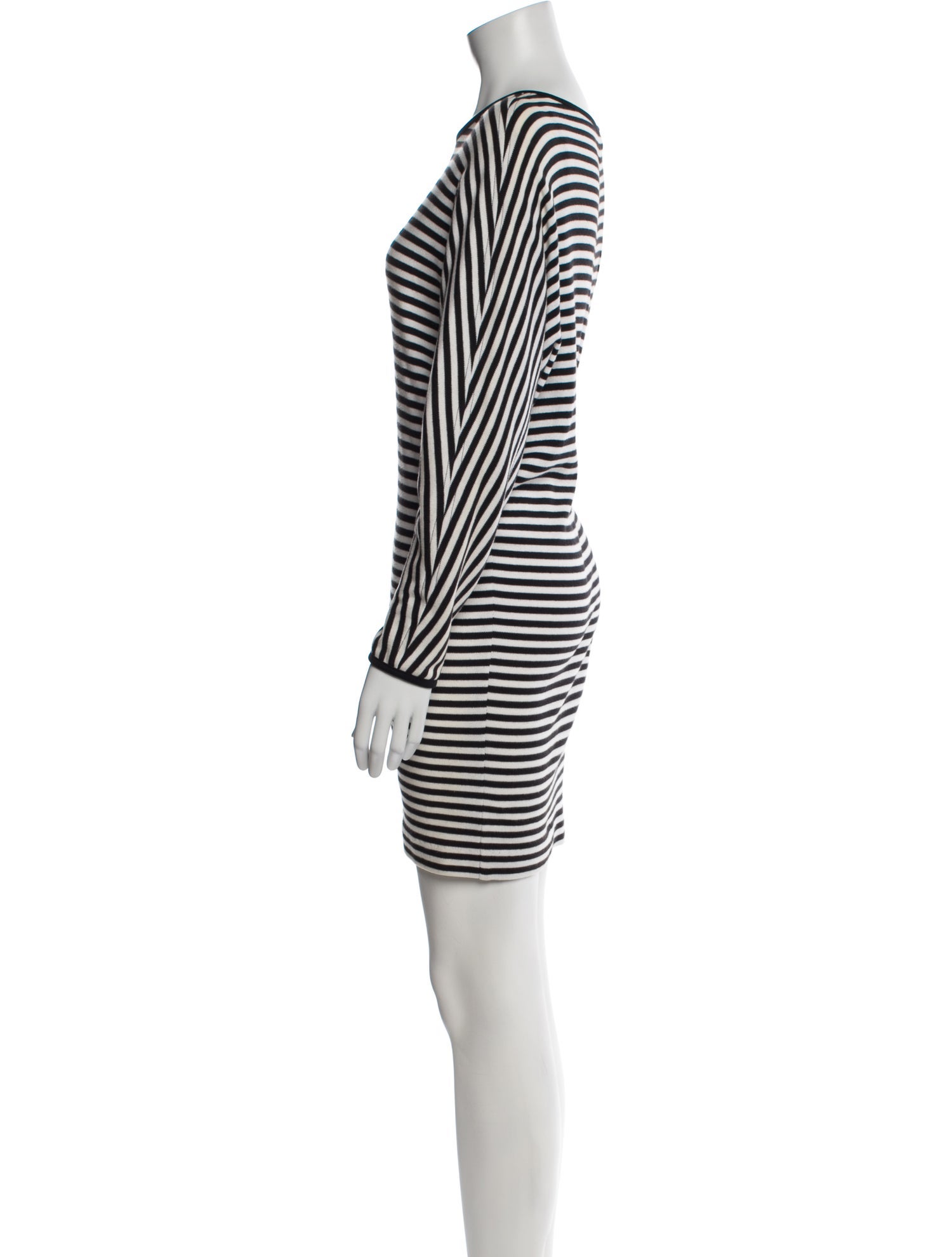 Bergdorf Goodman Striped Mini Dress