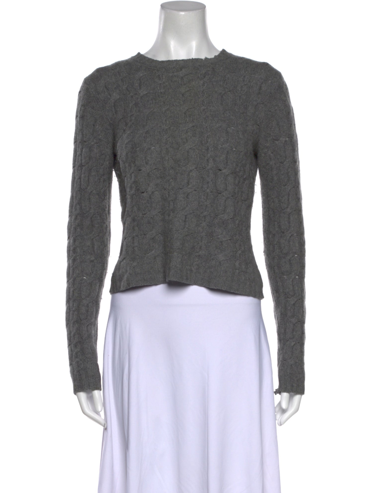 Bergdorf Goodman Cashmere Crew Neck Sweater
