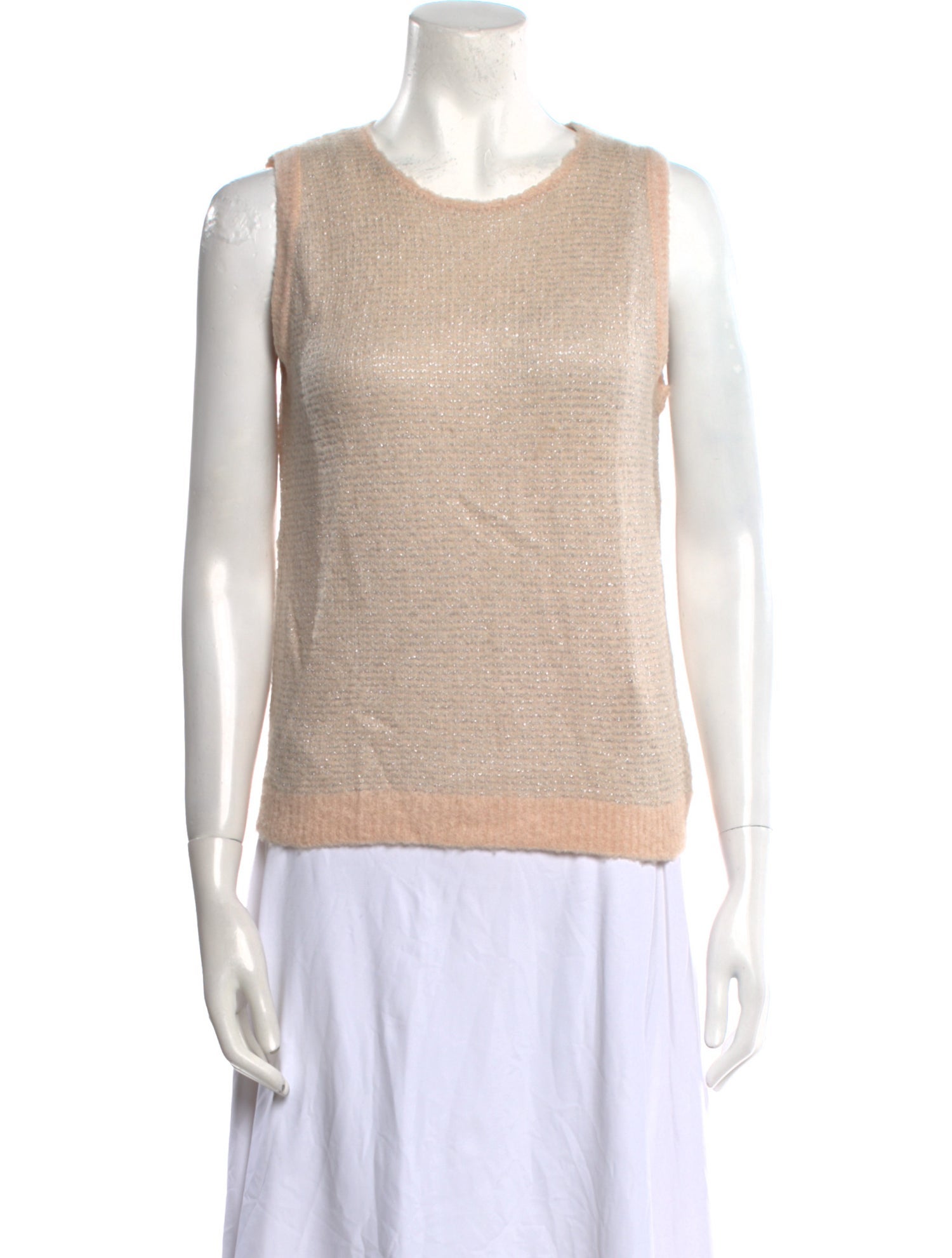 Bergdorf Goodman Cashmere Scoop Neck Sweater
