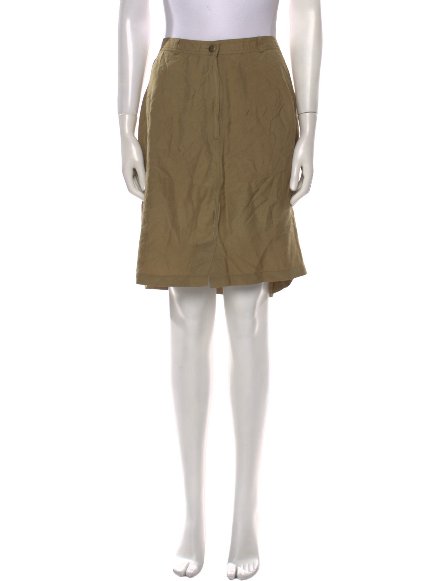 Bergdorf Goodman Silk Knee-Length Skirt