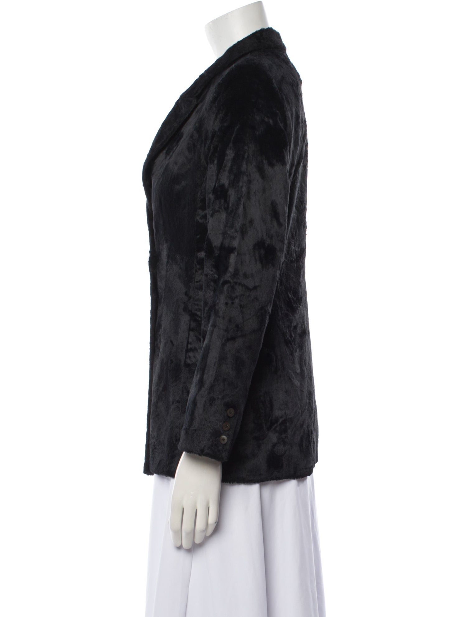 Bergdorf Goodman Faux Fur Jacket