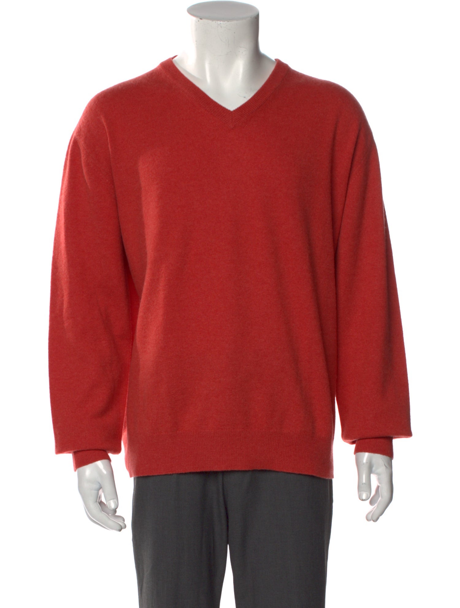 Bergdorf Goodman Cashmere V-Neck Pullover