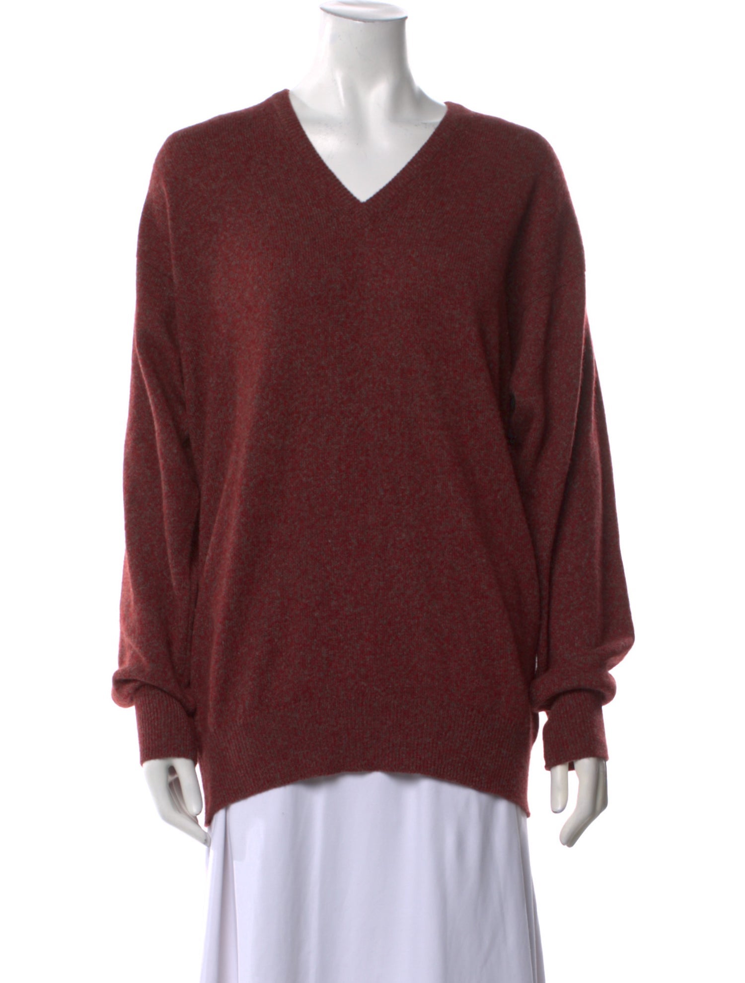 Bergdorf Goodman Cashmere V-Neck Sweater