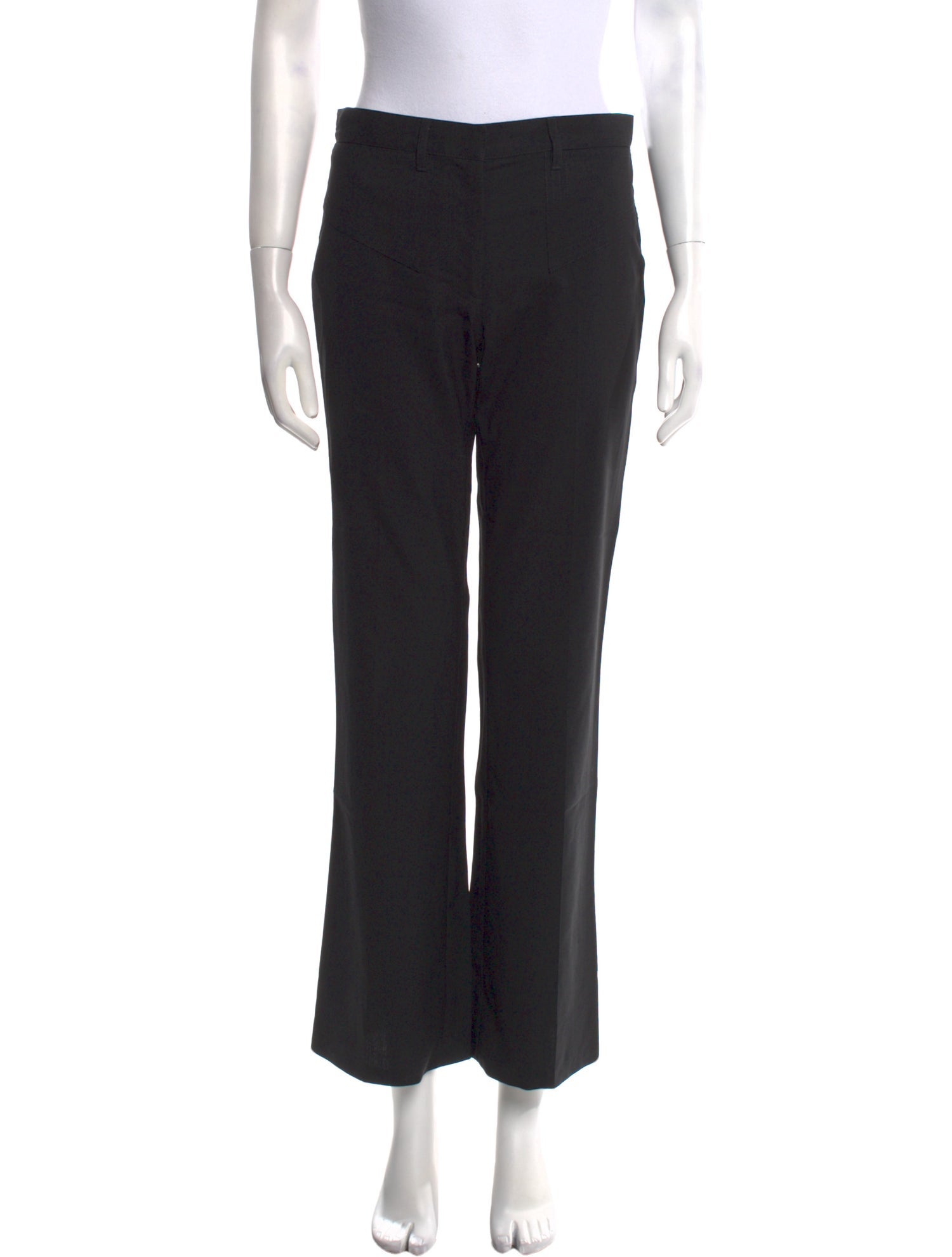 Bergdorf Goodman Wool Wide Leg Pants