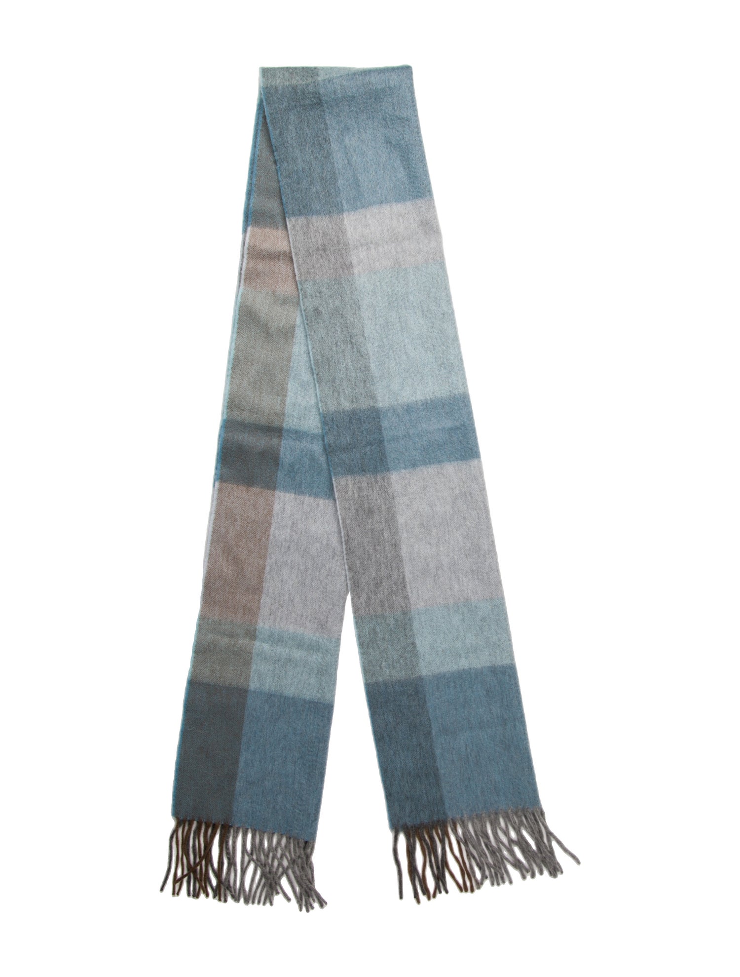 Bergdorf Goodman Cashmere Striped Scarf
