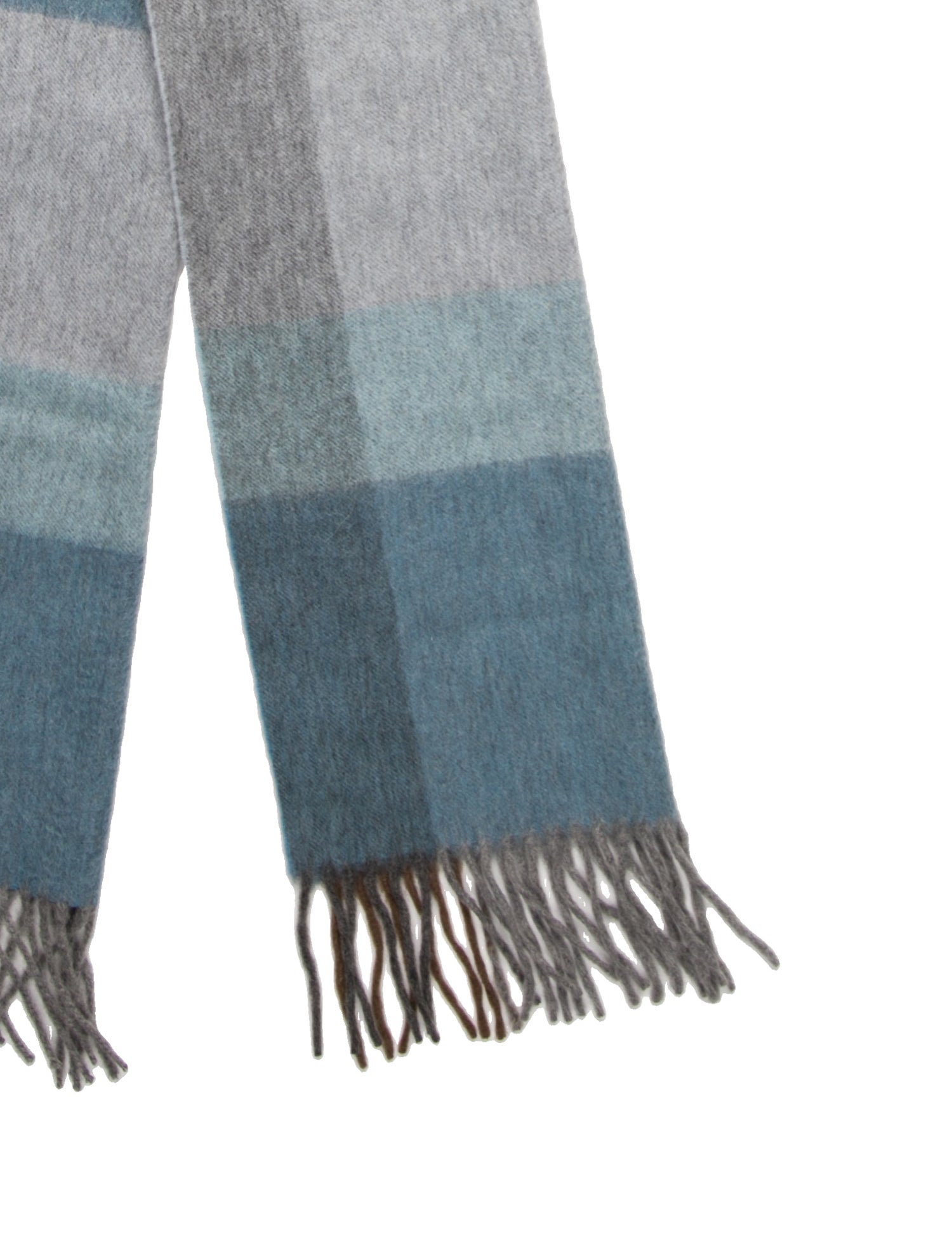 Bergdorf Goodman Cashmere Striped Scarf