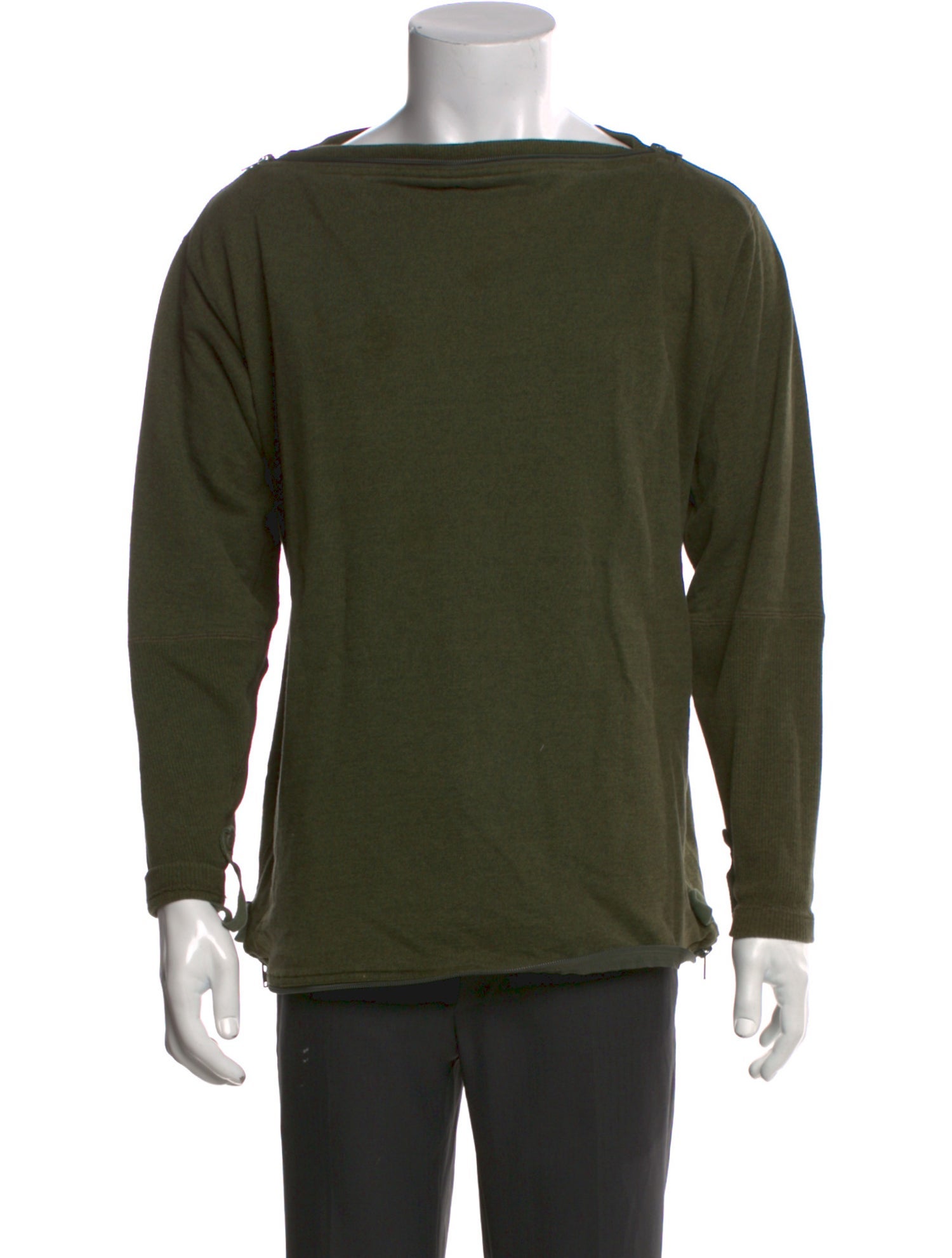 Bergdorf Goodman Crew Neck Long Sleeve Sweatshirt