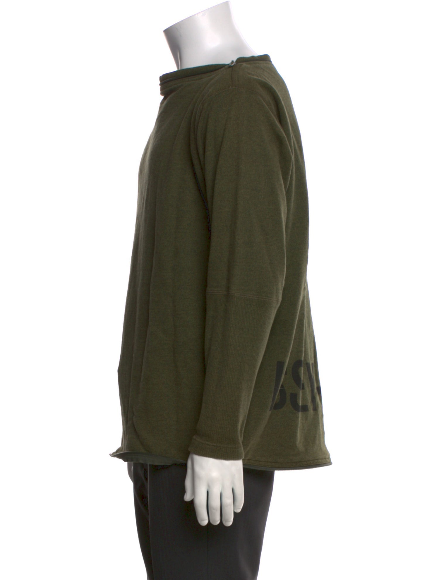 Bergdorf Goodman Crew Neck Long Sleeve Sweatshirt