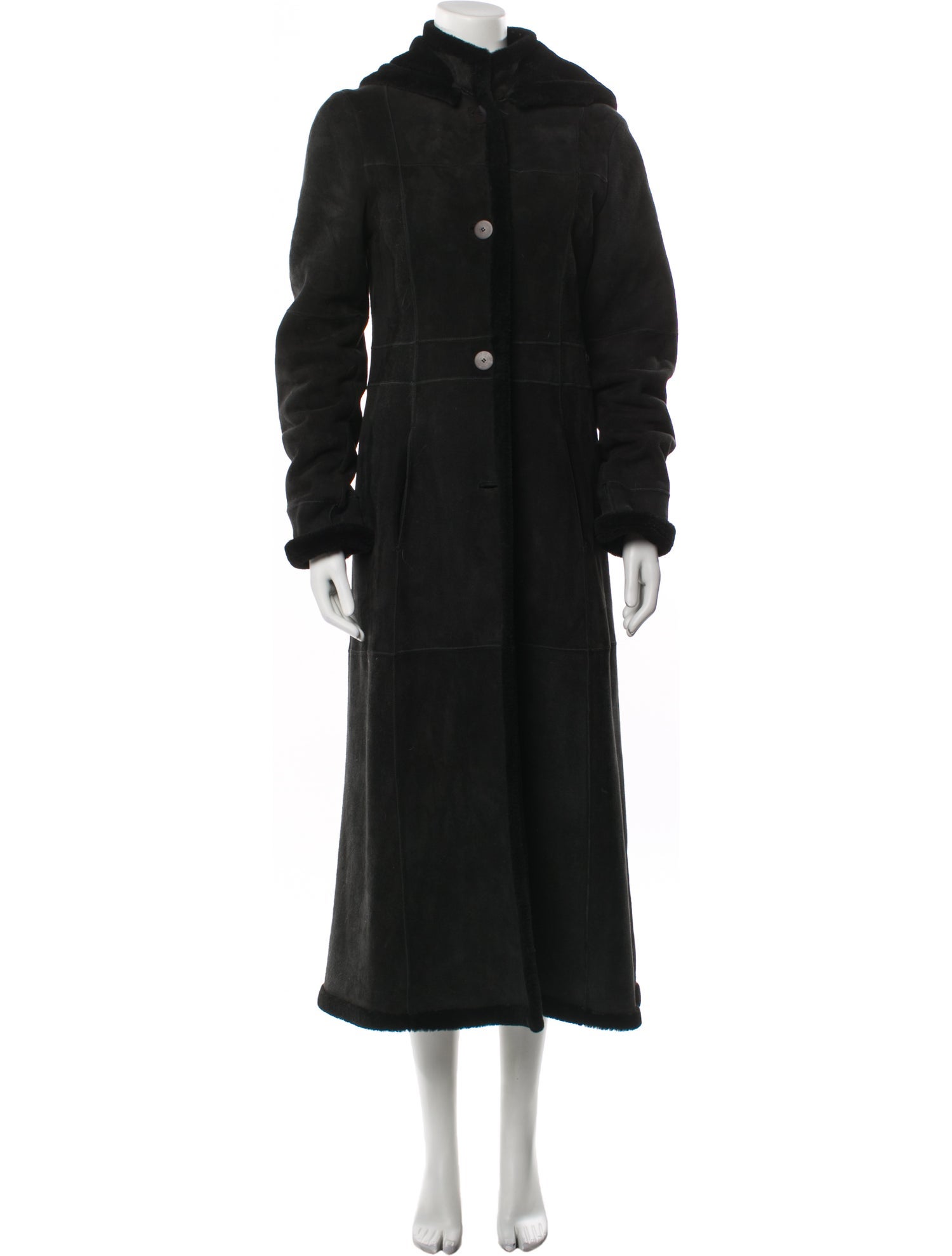 Bergdorf Goodman Shearling Fur Coat