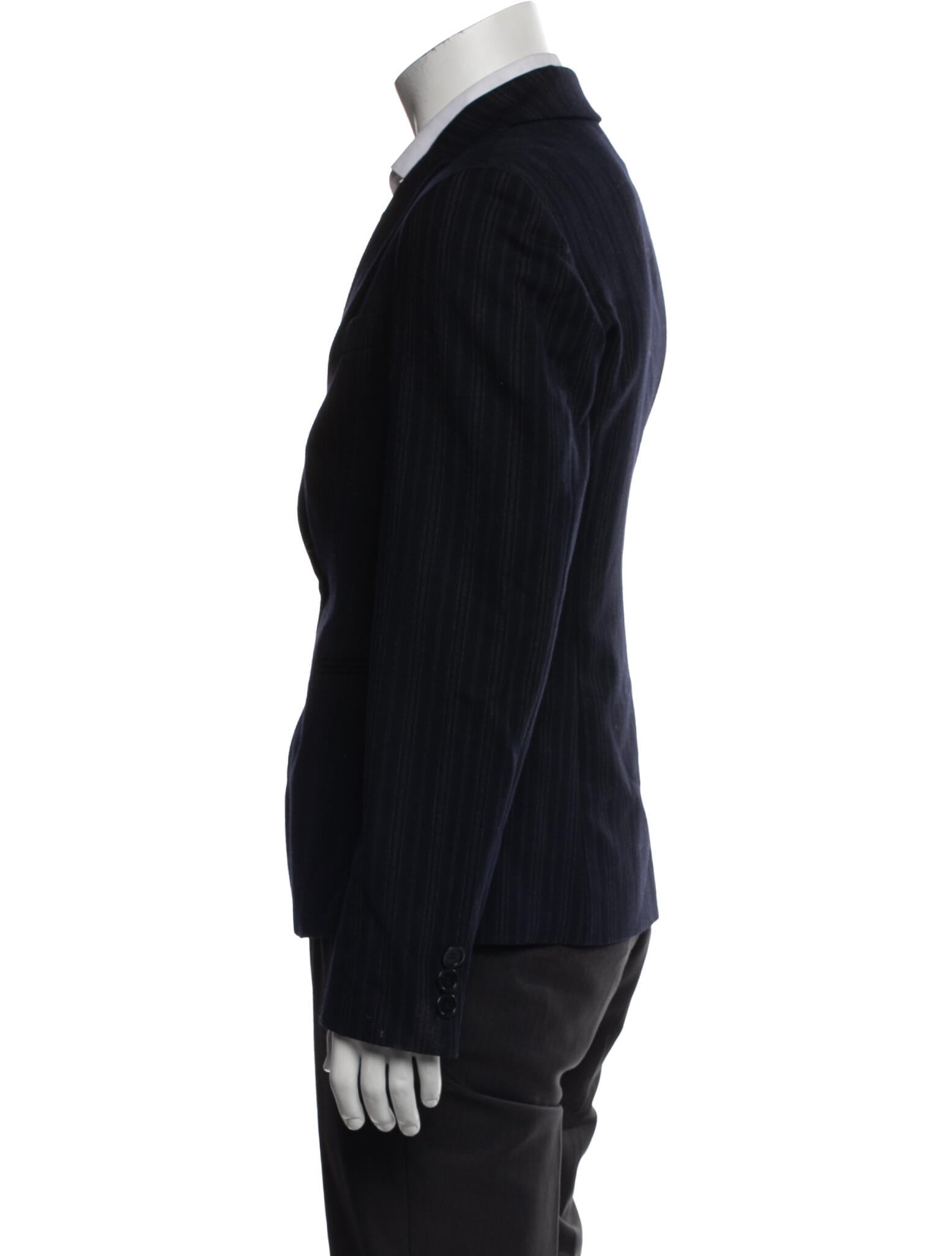 Bergdorf Goodman Striped Overcoat