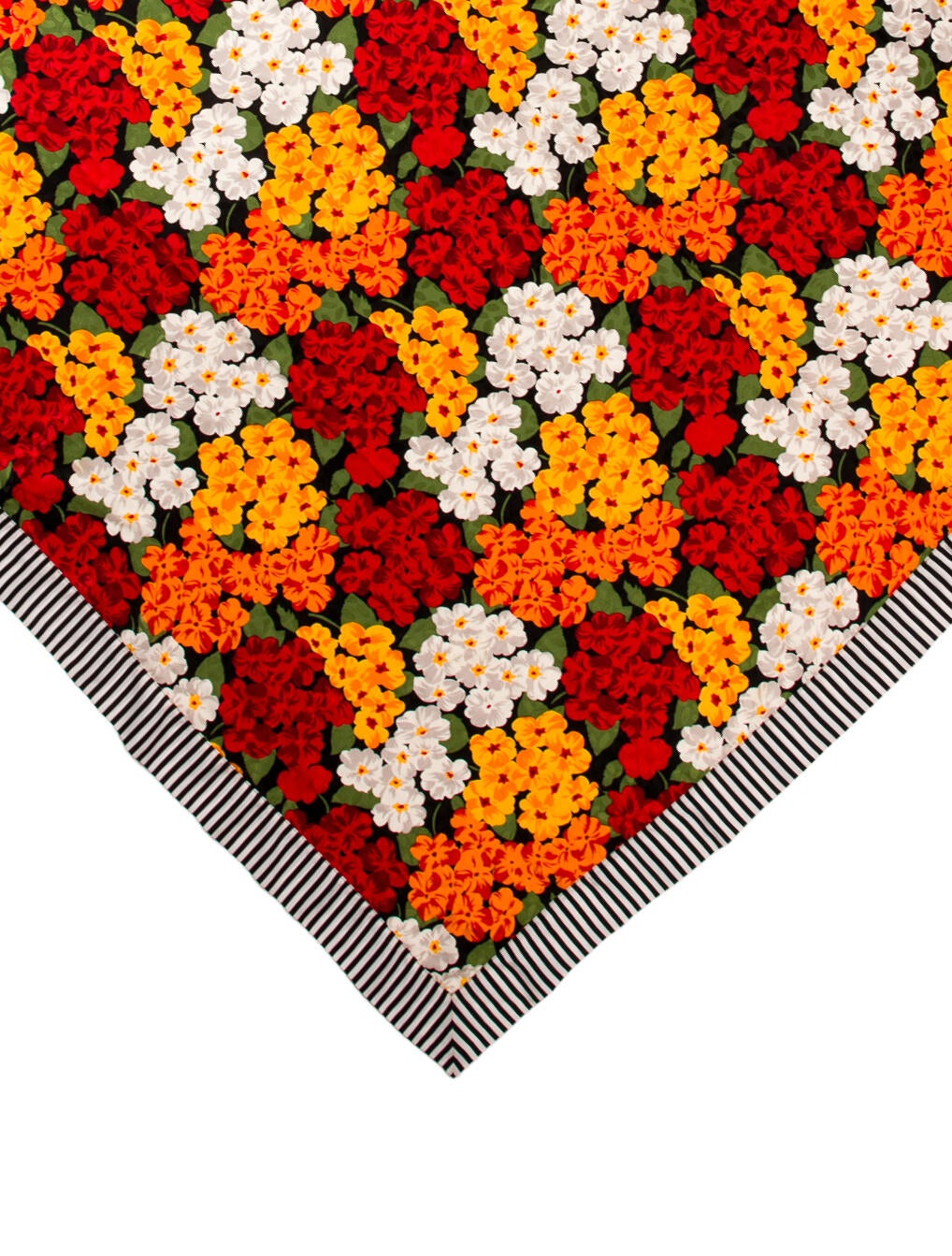 Bergdorf Goodman Silk Floral Print Shawl