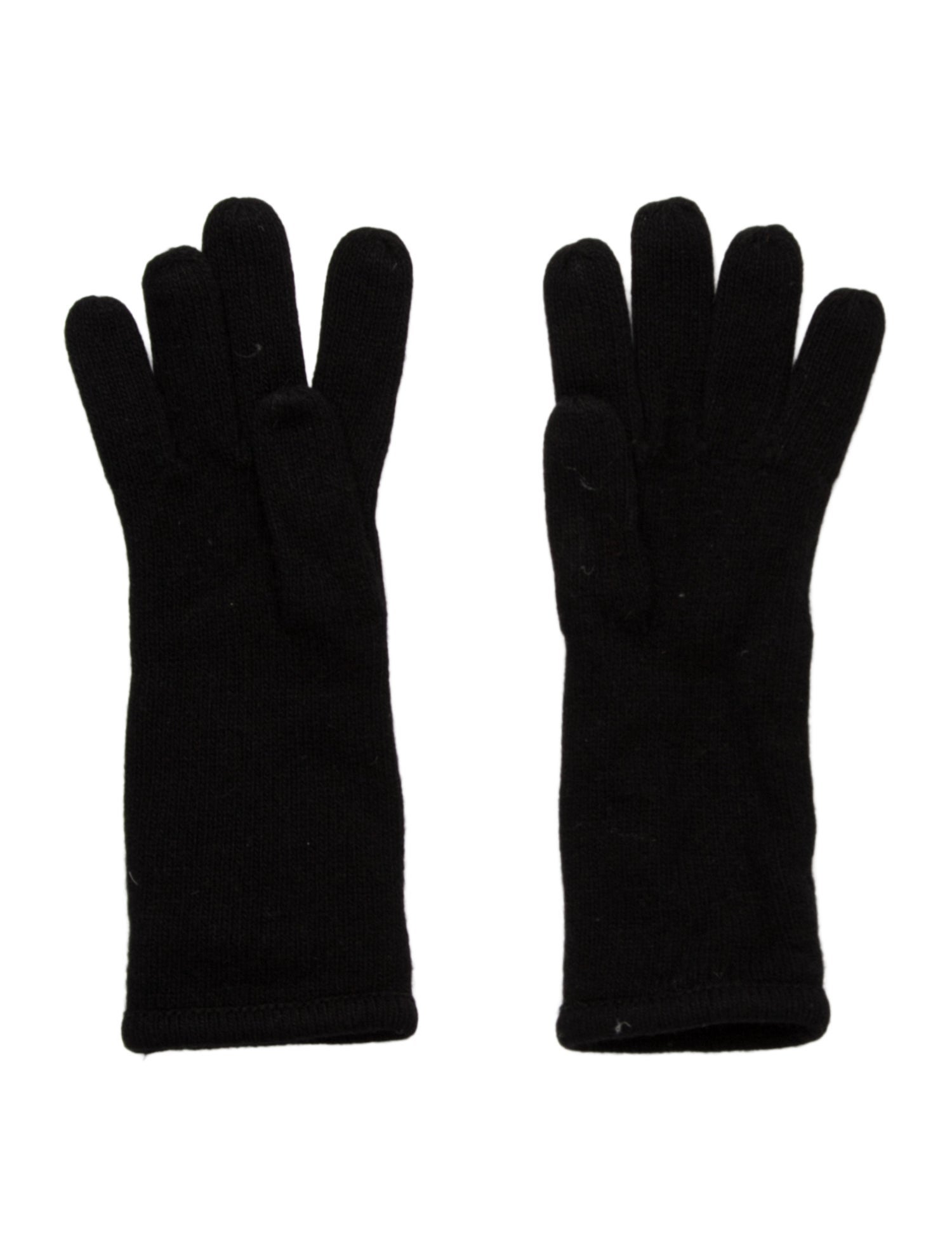 Bergdorf Goodman Cashmere Studded Gloves
