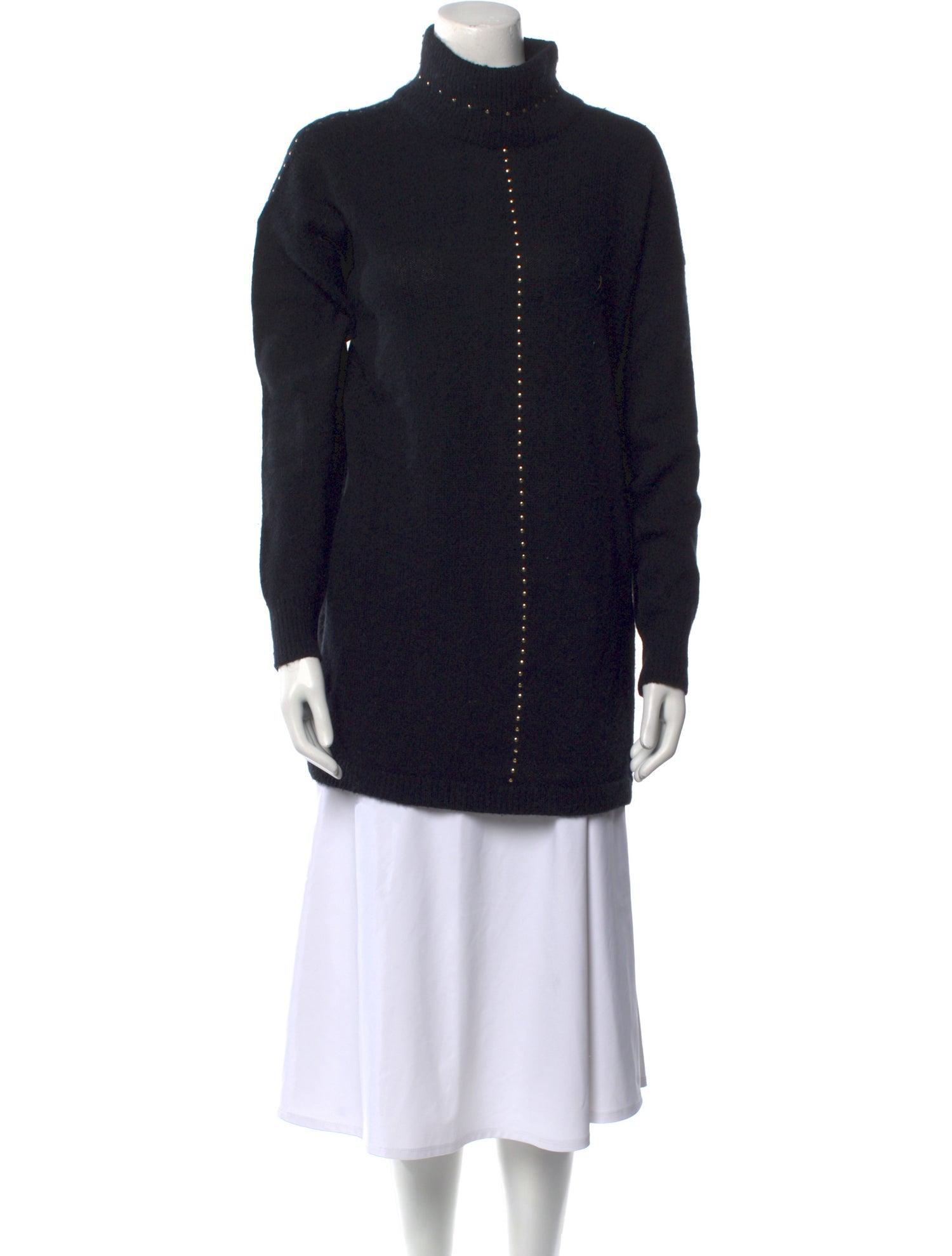 Bergdorf Goodman Wool Turtleneck Sweater