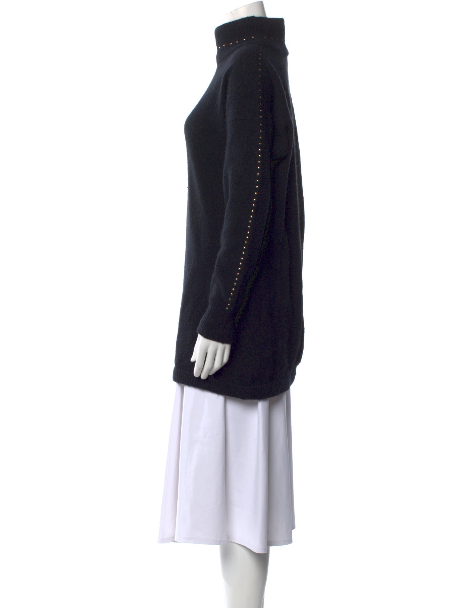 Bergdorf Goodman Wool Turtleneck Sweater