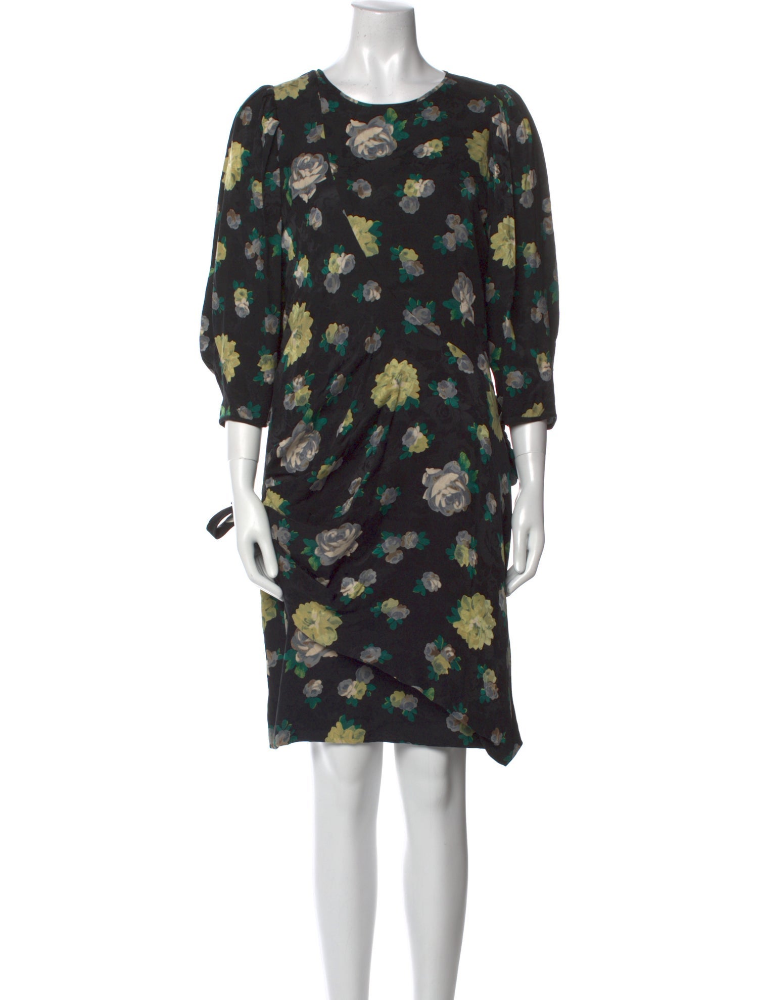 Bergdorf Goodman Silk Knee-Length Dress