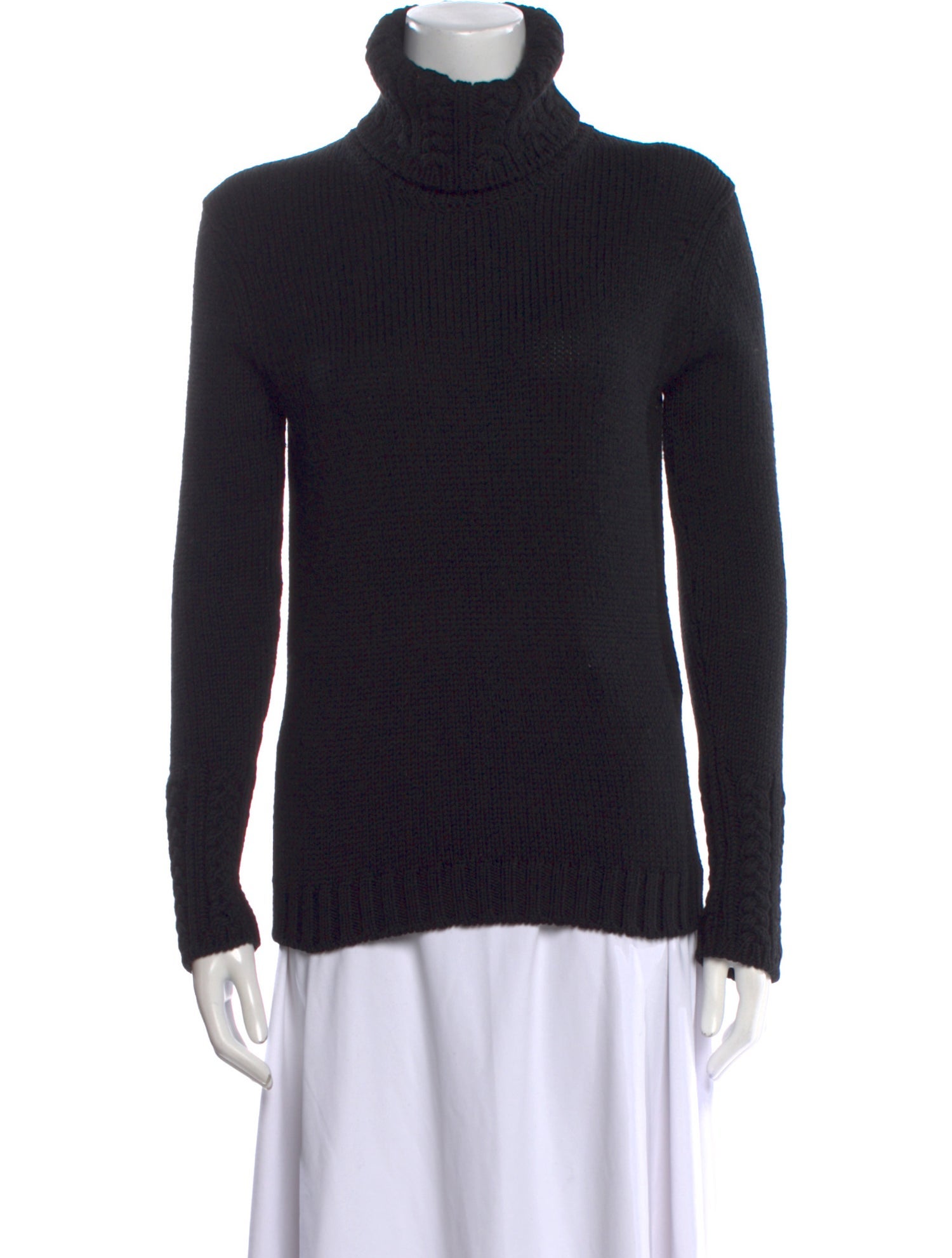 Bergdorf Goodman Wool Turtleneck Sweater
