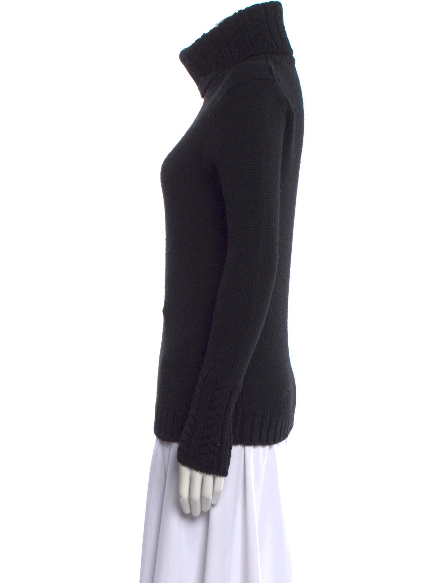 Bergdorf Goodman Wool Turtleneck Sweater