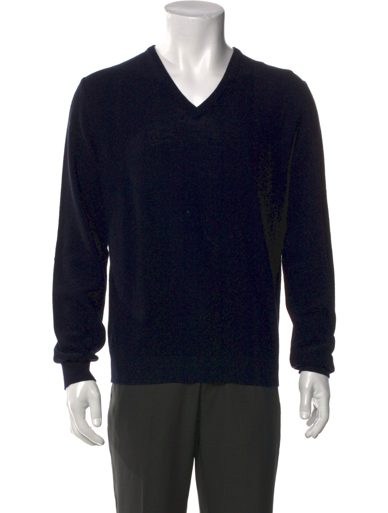 Bergdorf Goodman Wool V-Neck Pullover
