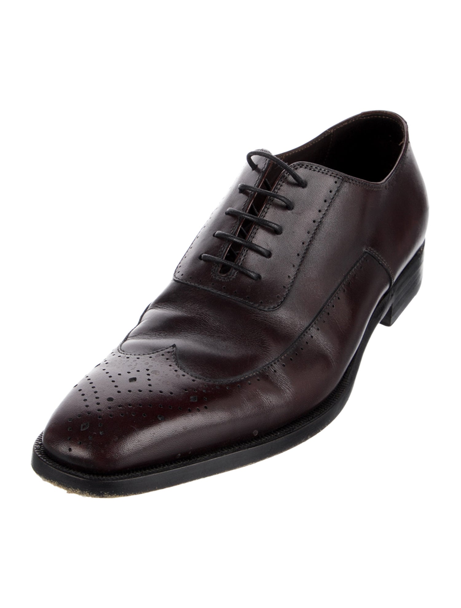 Bergdorf Goodman Leather Oxfords
