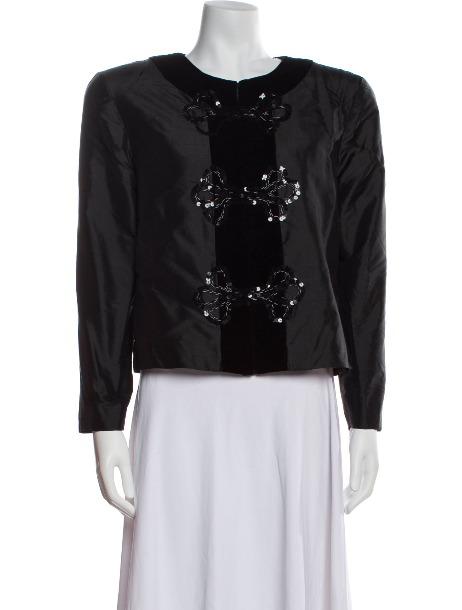 Bergdorf Goodman Printed Evening Jacket